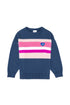 Mid Blue Knitting Jumper - BEVAVA