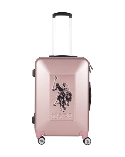 U.S. Polo Assn. Rose Gold Medium Luggage - BEVAVA