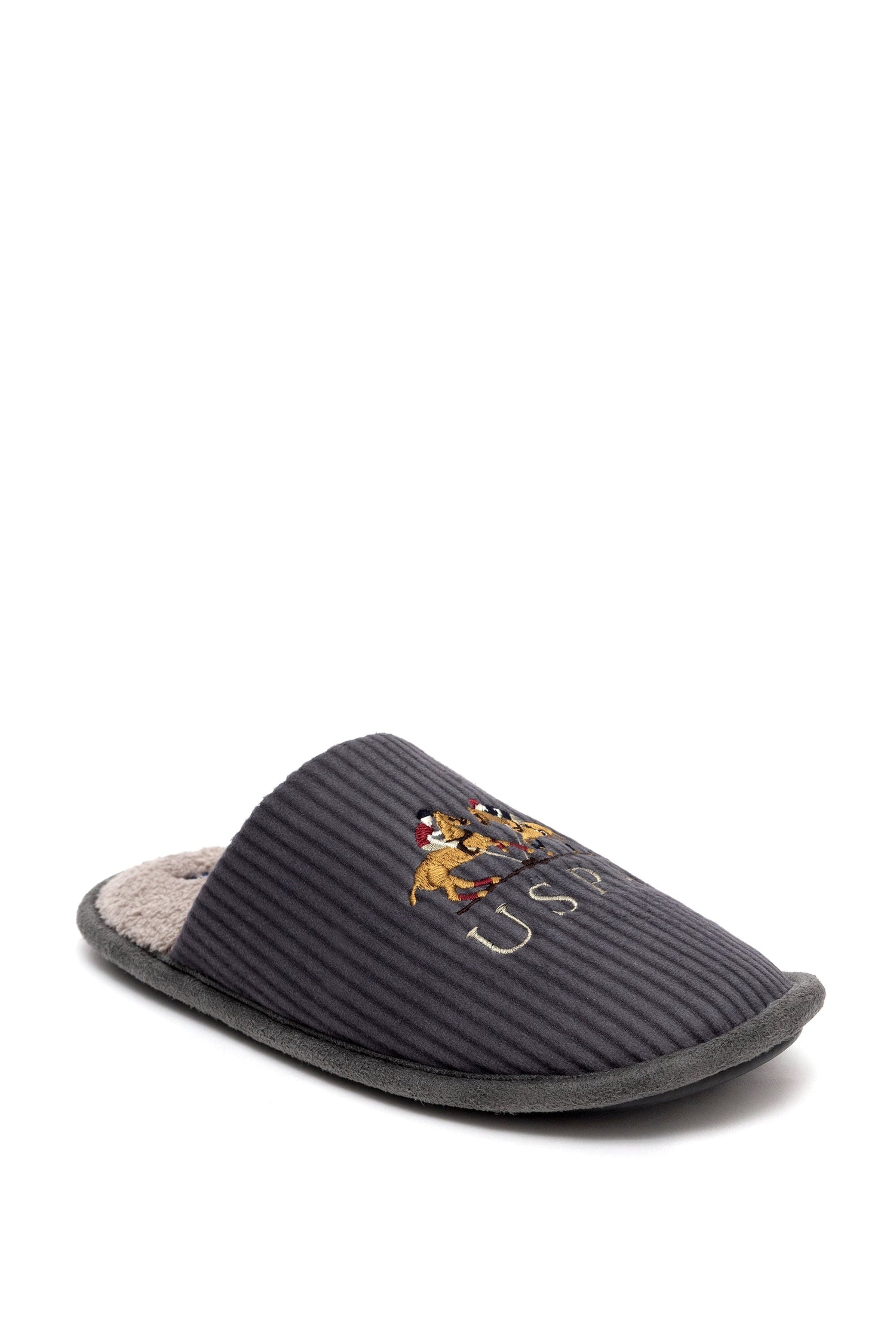 Dark Grey Slippers U.S. Polo Assn.