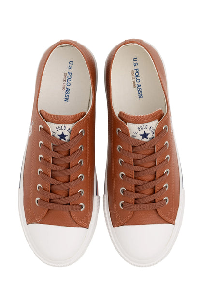 U.S. Polo Assn. Tobacco Men Tobacco Lace Up Low Top Trainers SKU: S081SZ0330 2068344_VR099 Image 05