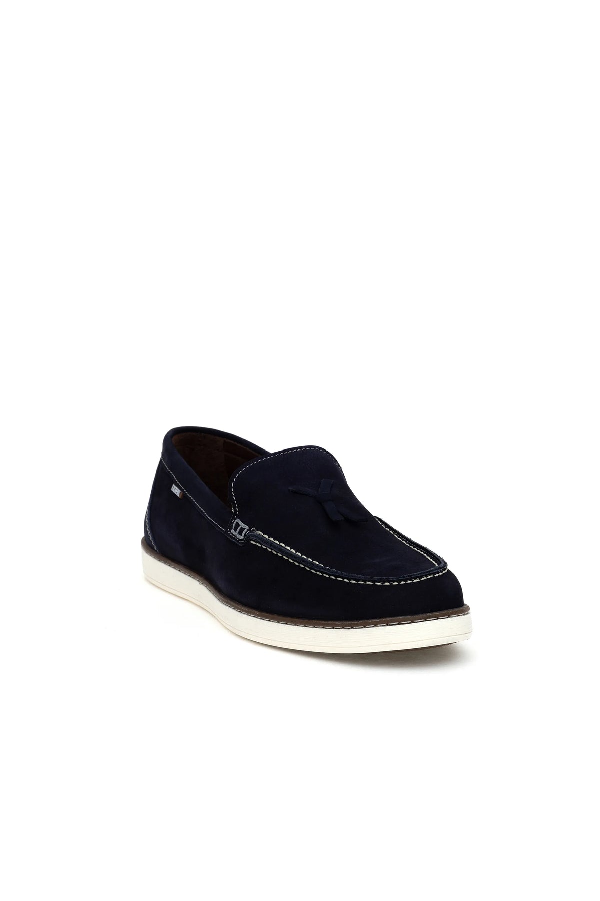 U.S. Polo Assn. Navy Men Navy Suede Penny Loafers SKU: S081SZ0330 2158459_VR033 Image 02