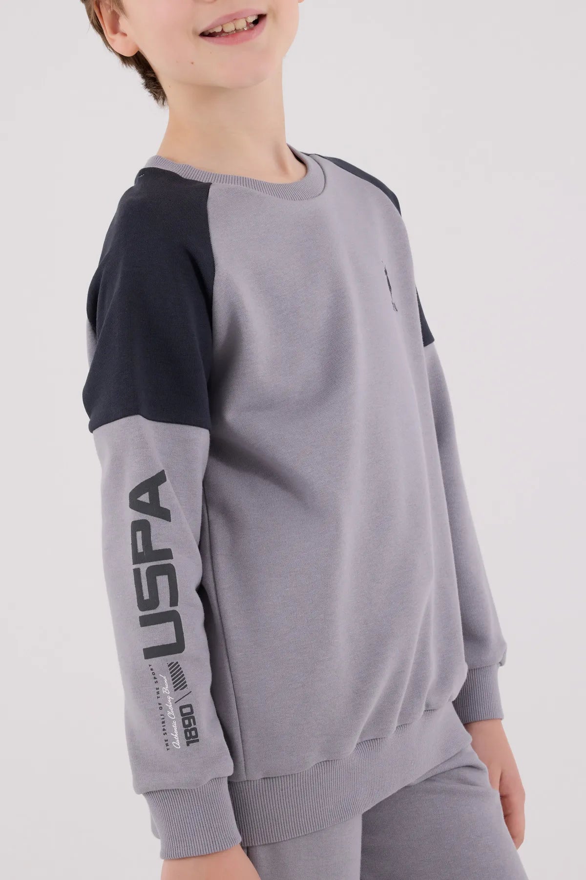 U.S. Polo Assn._Melange Grey_2 Pieces Set_US2221_Melange Grey_04