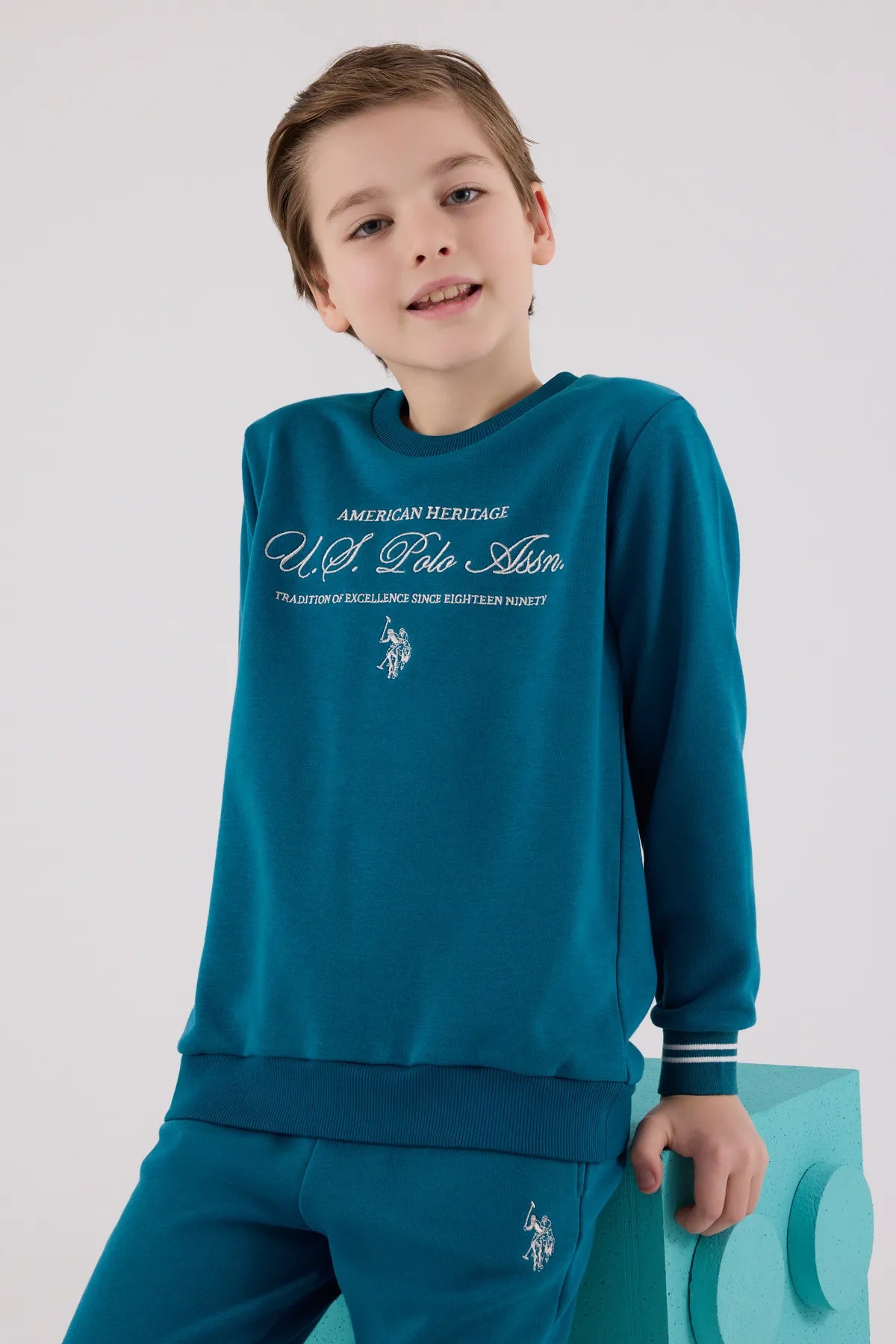 U.S. Polo Assn._Green_2 Pieces Set_US2225_Dark Duck Green_04