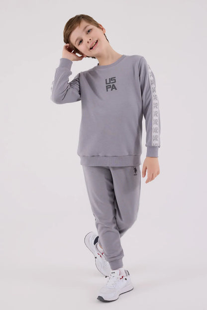 U.S. Polo Assn._Melange Grey_2 Pieces Set_US2231_Melange Grey_03