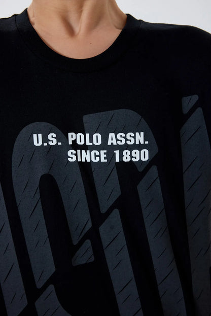 U.S. Polo Assn. Black Boys Black Two Pieces Set SKU: US2429_Black Image 03