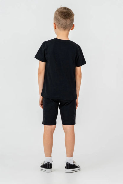 U.S. Polo Assn. Black Boys Black Two Pieces Set SKU: US2430_Black Image 04