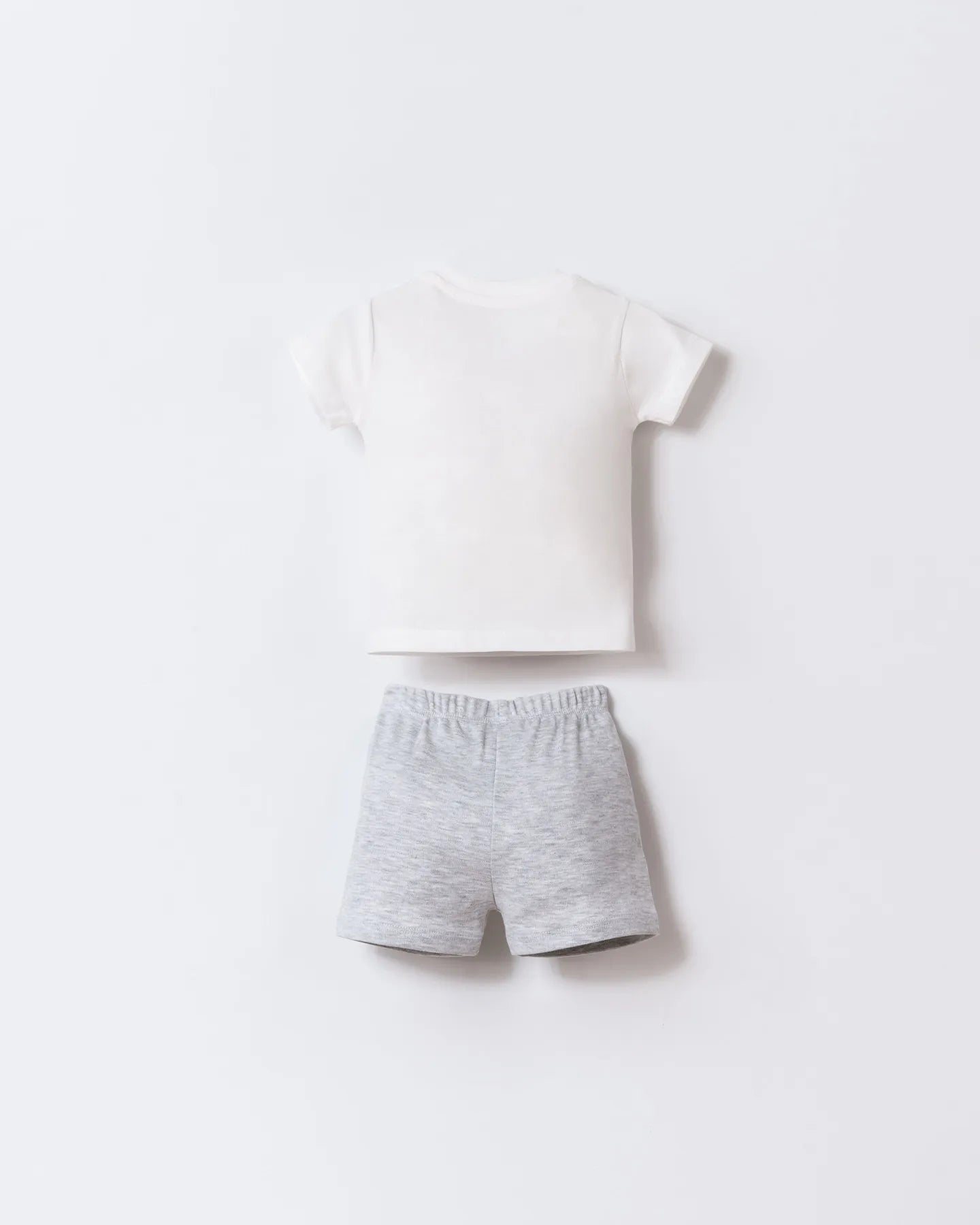 U.S. Polo Assn. White Baby Boy White Two Pieces Set SKU: USB2283_White Image 04