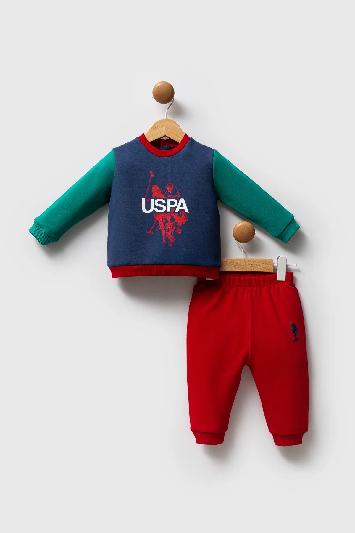 U.S. Polo Assn._Dark Indigo/Green_2 Pieces Set_USB2572_Dark IndigoGreen_01