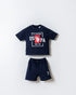 U.S. Polo Assn. Navy Baby Boy Navy T-Shirt and Short Set SKU: USB2868-YD_Navy Image 01