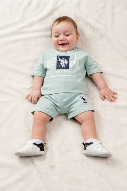 Sea Green T-Shirt and Short Set