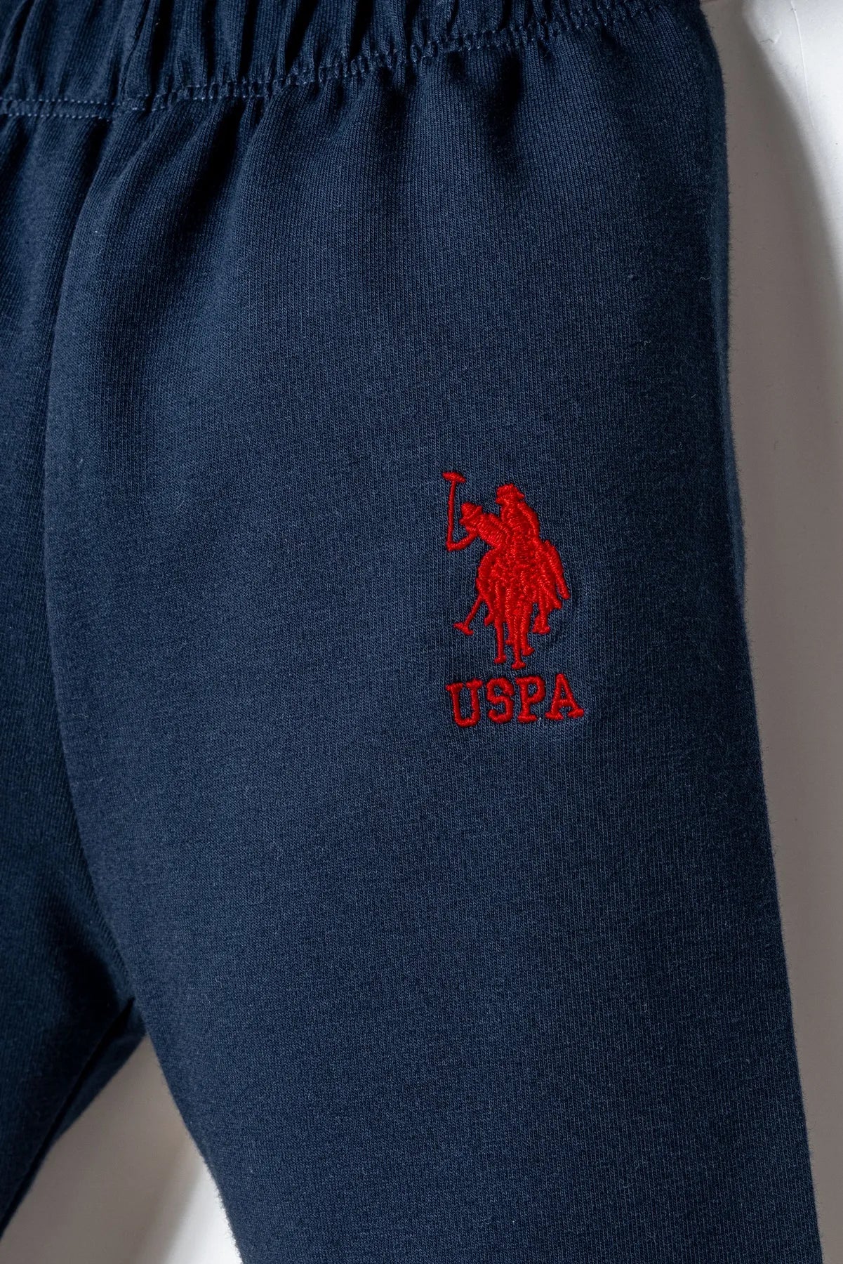 U.S. Polo Assn. Navy Baby Boy Navy Three Pieces Set SKU: USB2909-YD_Navy Image 05