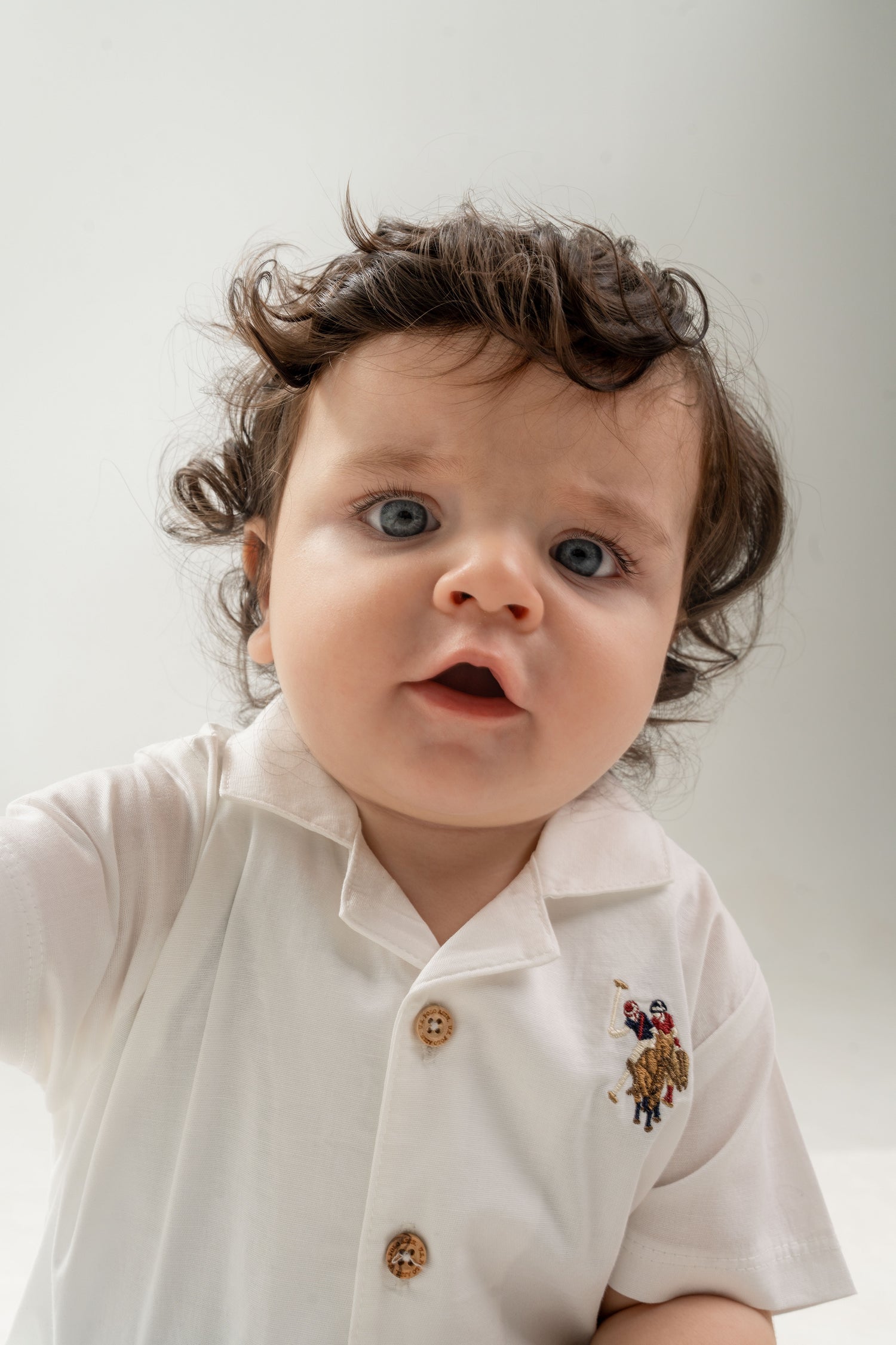 Beige Shirt and Pants Set