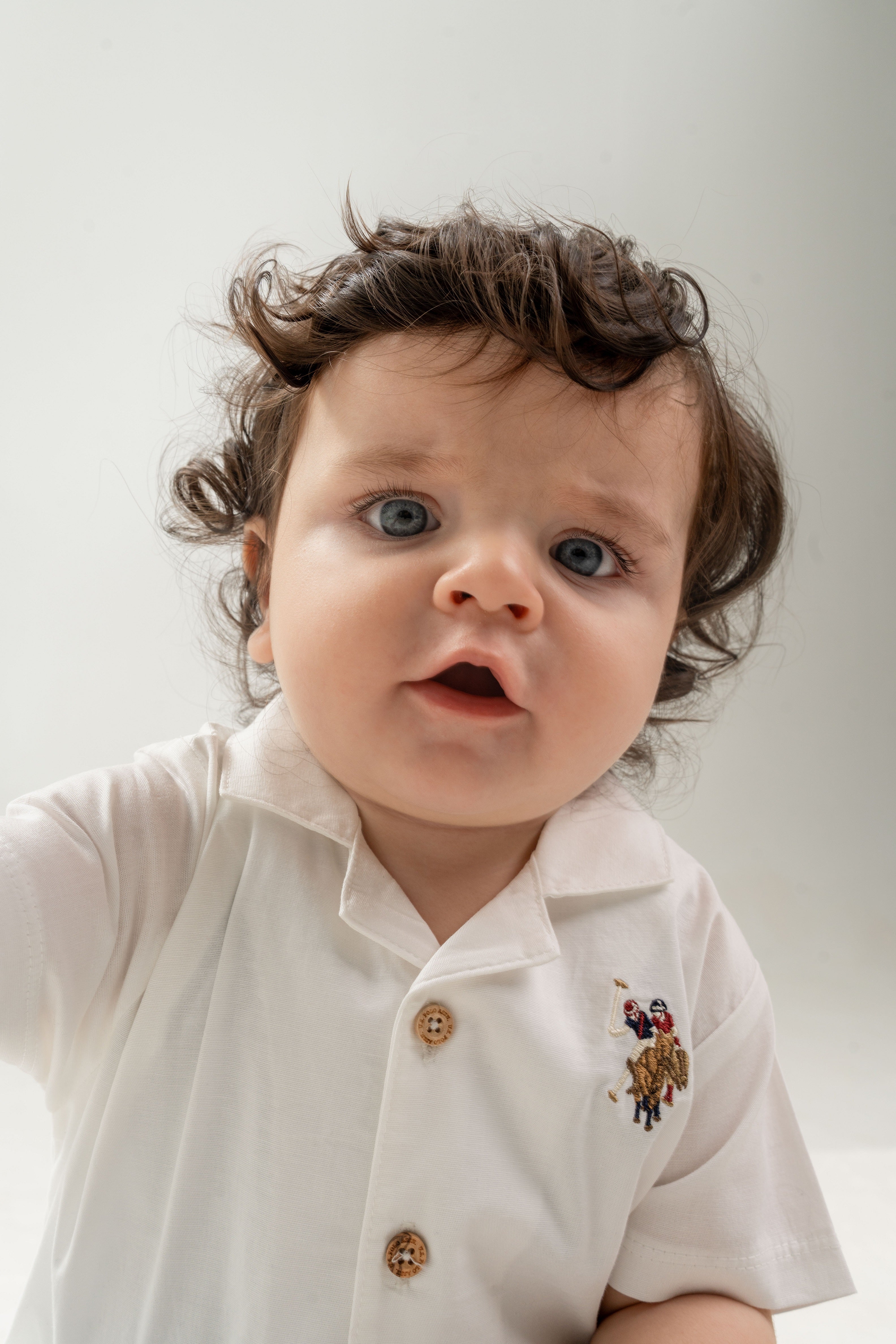 Beige Shirt and Pants Set