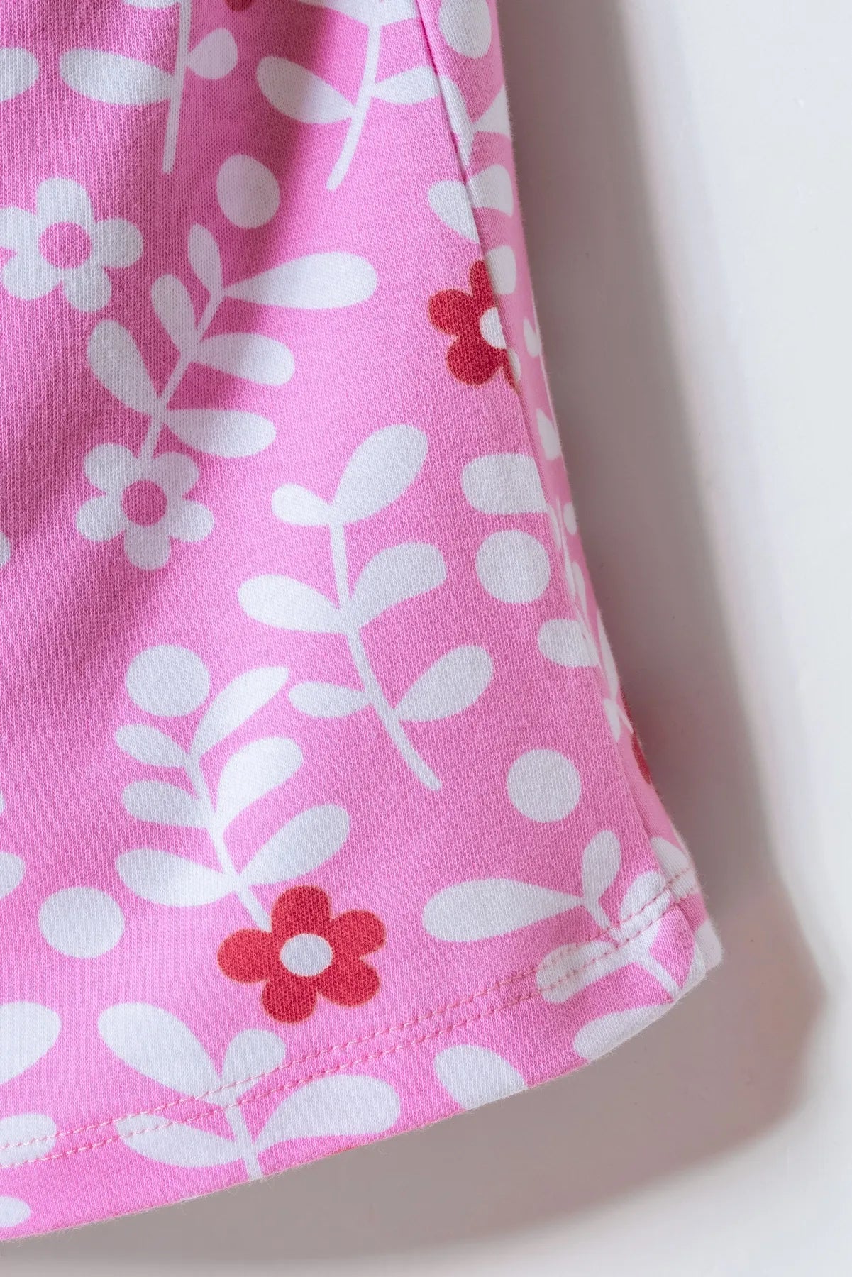 U.S. Polo Assn. Pink Baby Girl Pink Dress SKU: USB3006_Pink Image 04