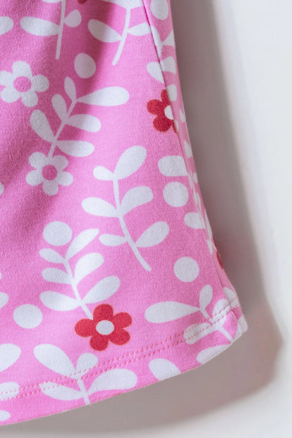 U.S. Polo Assn. Pink Baby Girl Pink Dress SKU: USB3006_Pink Image 04