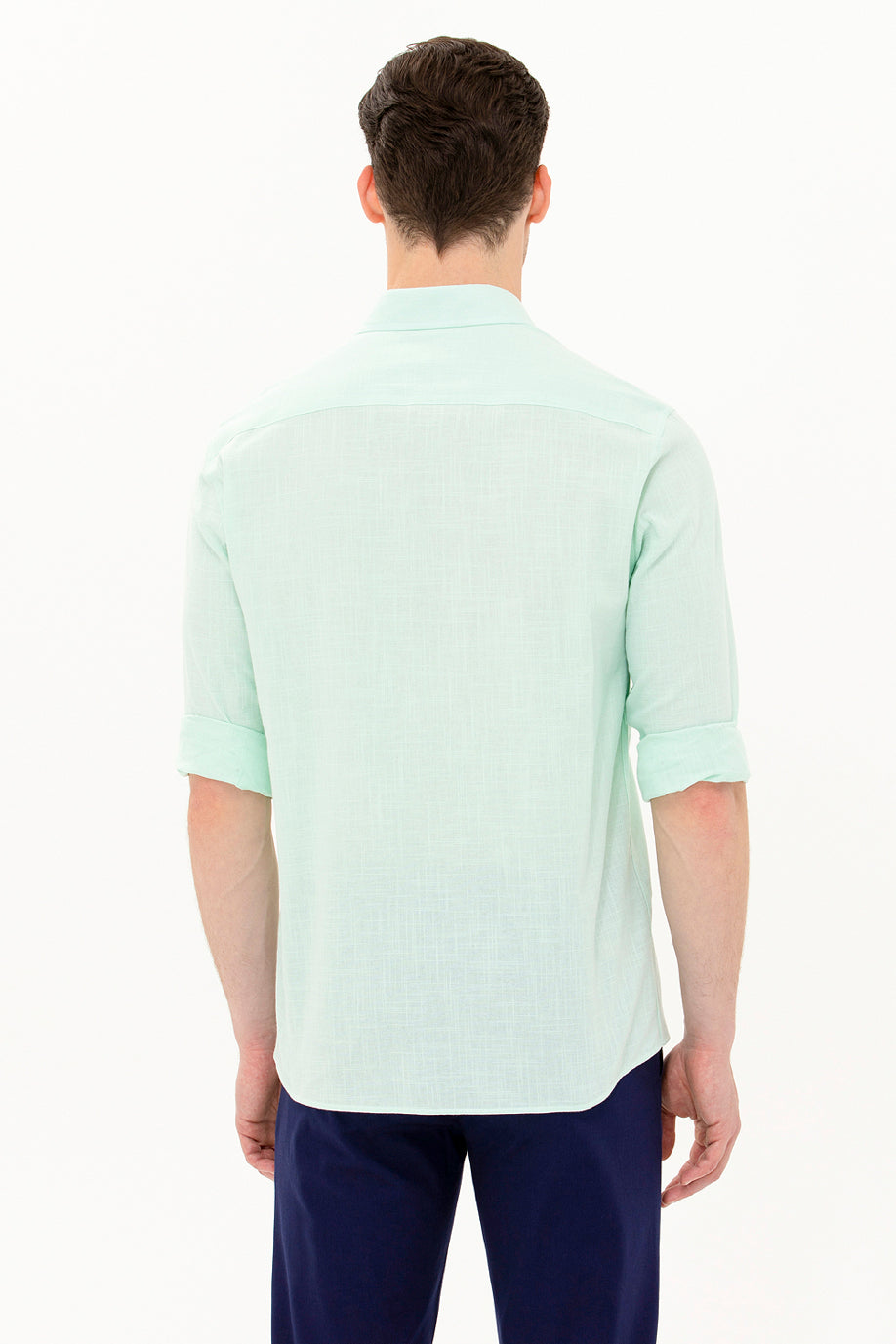 Blue Long Sleeve Shirt