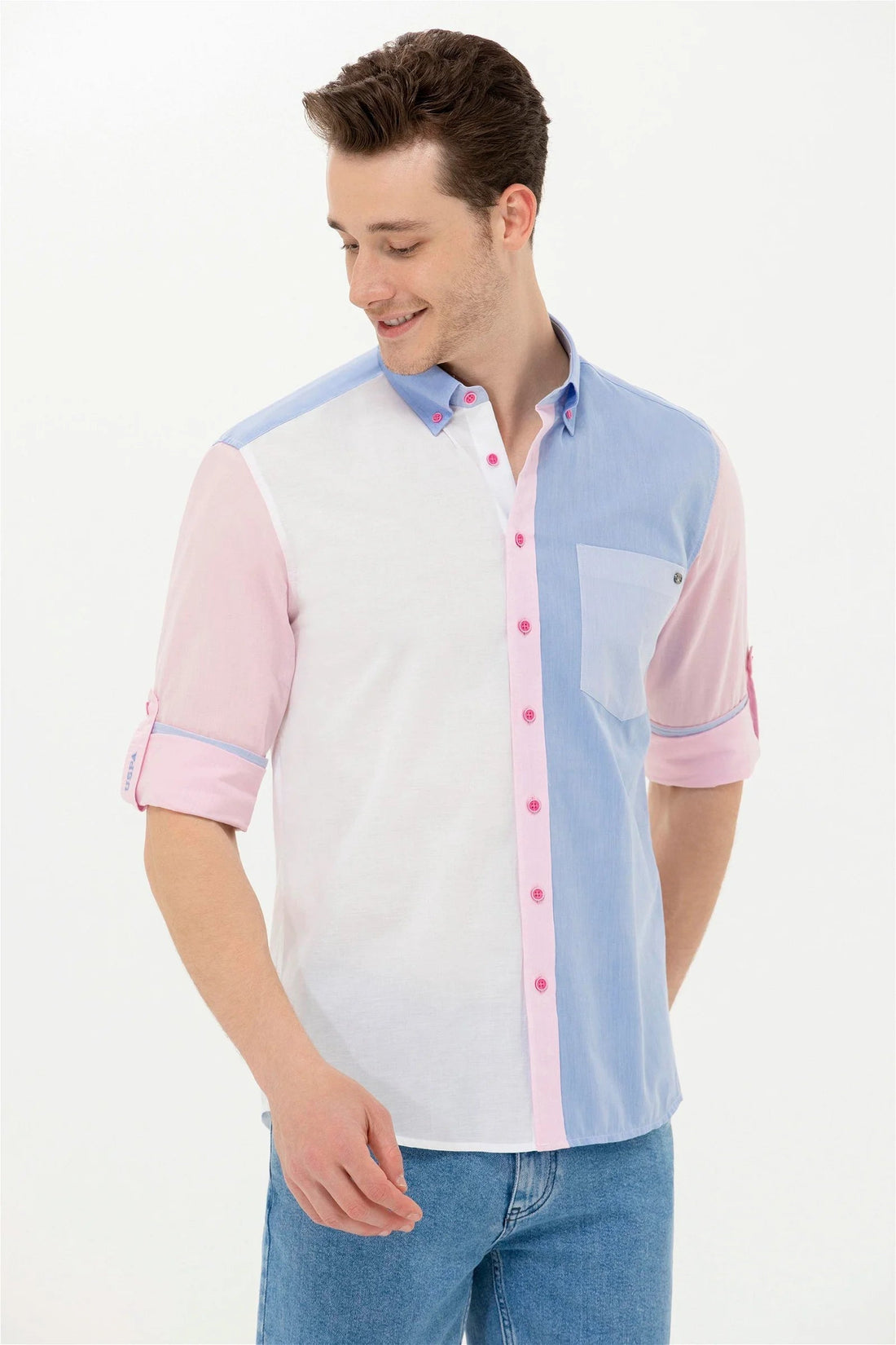 Multi-Color Long Sleeve Shirt - BEVAVA