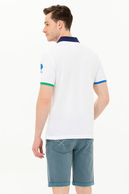 Multi-Color Short Sleeve Polo Shirt - BEVAVA