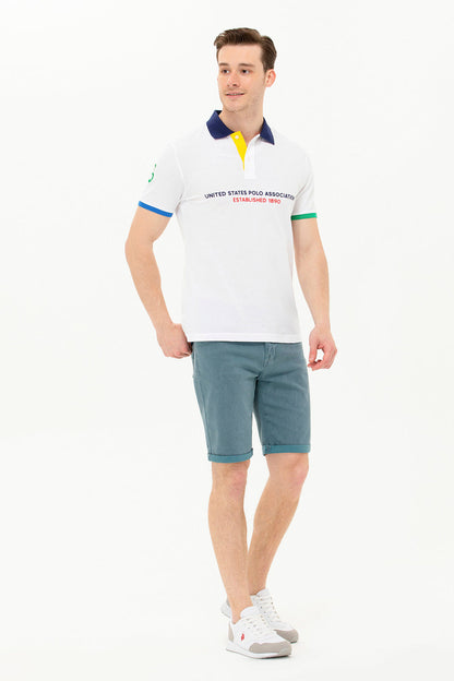 Multi-Color Short Sleeve Polo Shirt - BEVAVA