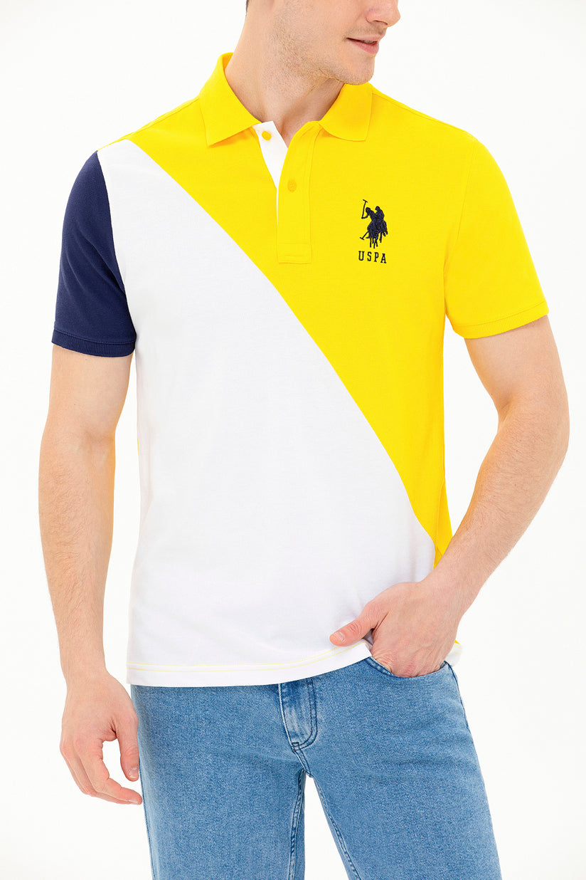Multi-Color Short Sleeve Polo Shirt