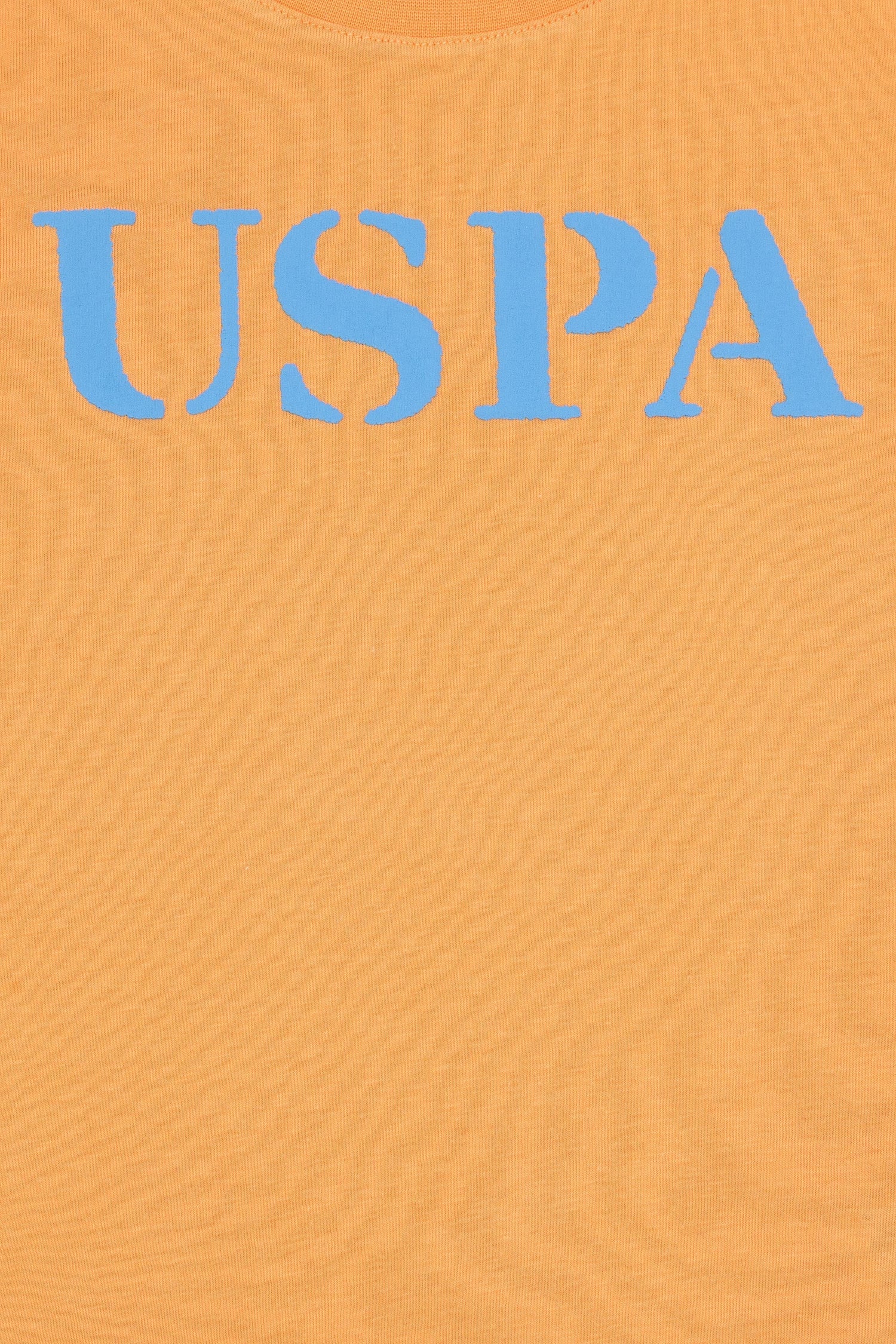 Orange Short Sleeve T-Shirt With Graphics - BEVAVA