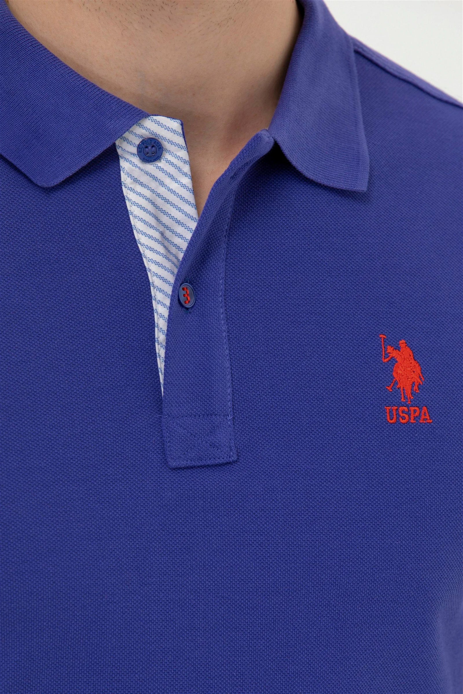 Royal Blue Short Sleeve Polo Shirt