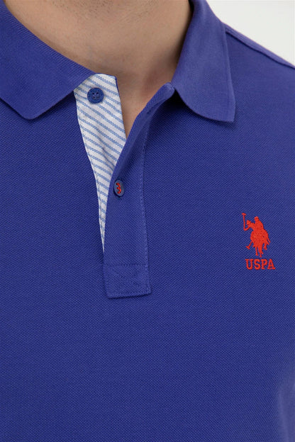Royal Blue Short Sleeve Polo Shirt