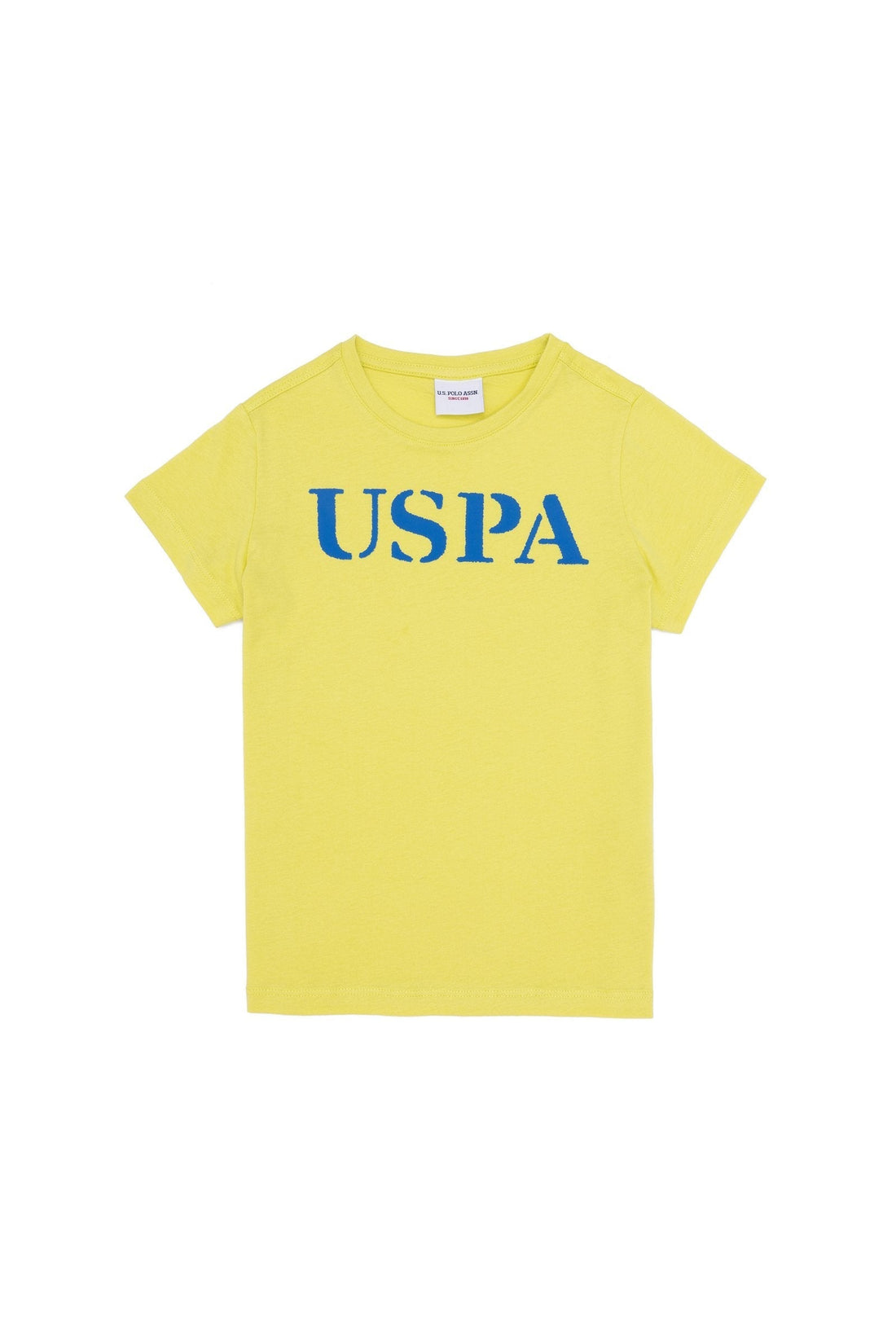 Yellow Short Sleeve T-Shirt With Graphics - BEVAVA