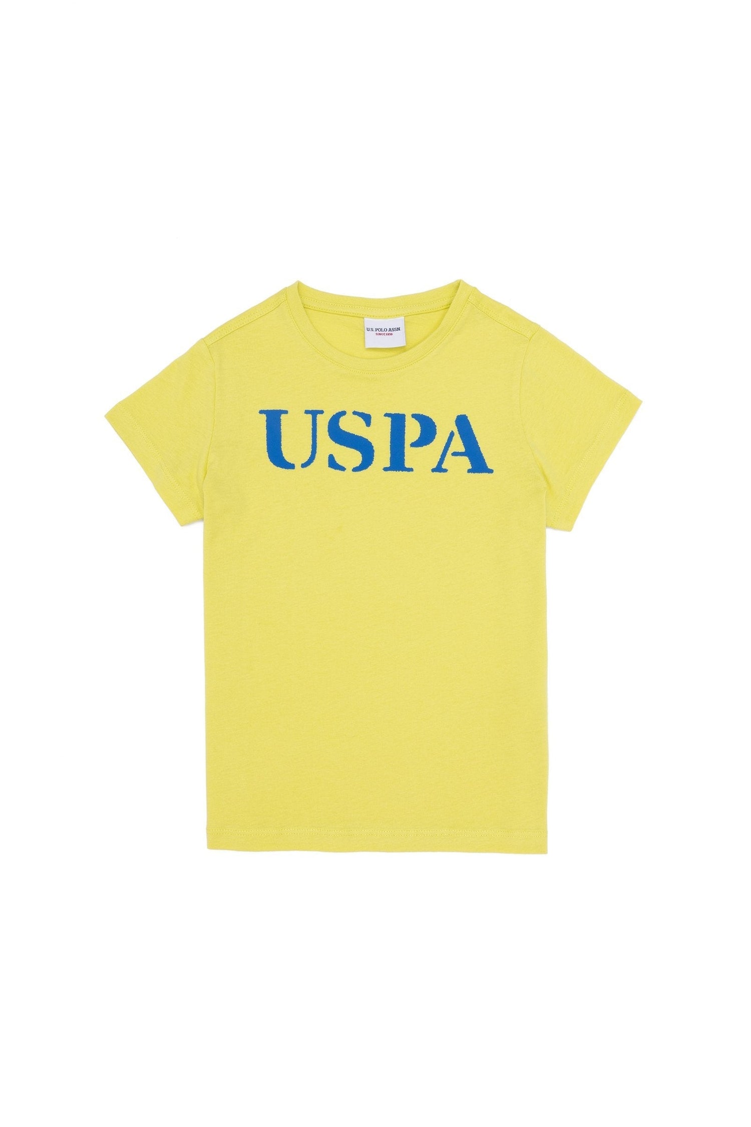 Yellow Short Sleeve T-Shirt With Graphics - BEVAVA